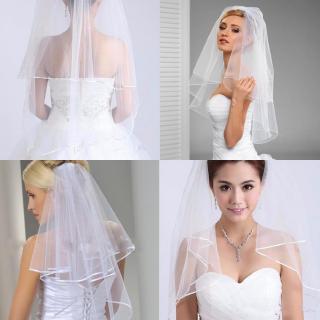 Mạng che mặt cô dâu 2 lớp sang trọng