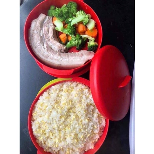 XỬNG HẤP TUPPERWARE 1 2 3 TẦNG - Hàng chính hãng Tupperware Việt Nam phân phối