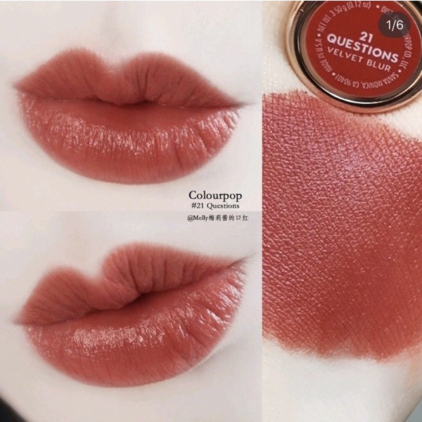 Son ColourPop Lux Lipstick Liquid Courage, 21 Questions, Mind Trick, Reverie, Foolish