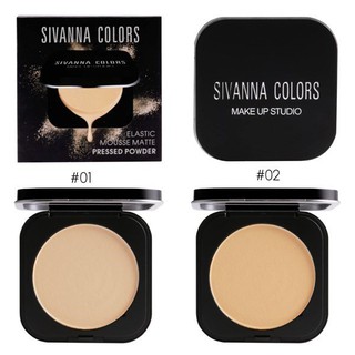 Phấn phủ sivanna elastic mousse matte pressed powder hf6007