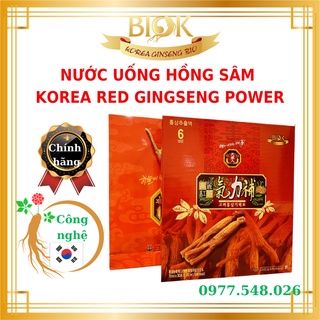 Nước Uống Hồng Sâm Korea Red Ginseng Power 30 gói 70ml, Cao hồng sâm nhập khẩu Hàn Quốc, Tinh Chất Hồng Sâm Nguyên Chất