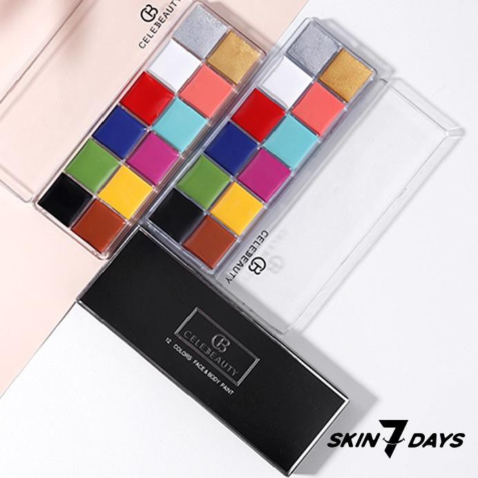(hàng Mới Về) Bảng 12 Màu Vẽ Cơ Thể Hóa Trang Halloween Ksn-713 | BigBuy360 - bigbuy360.vn