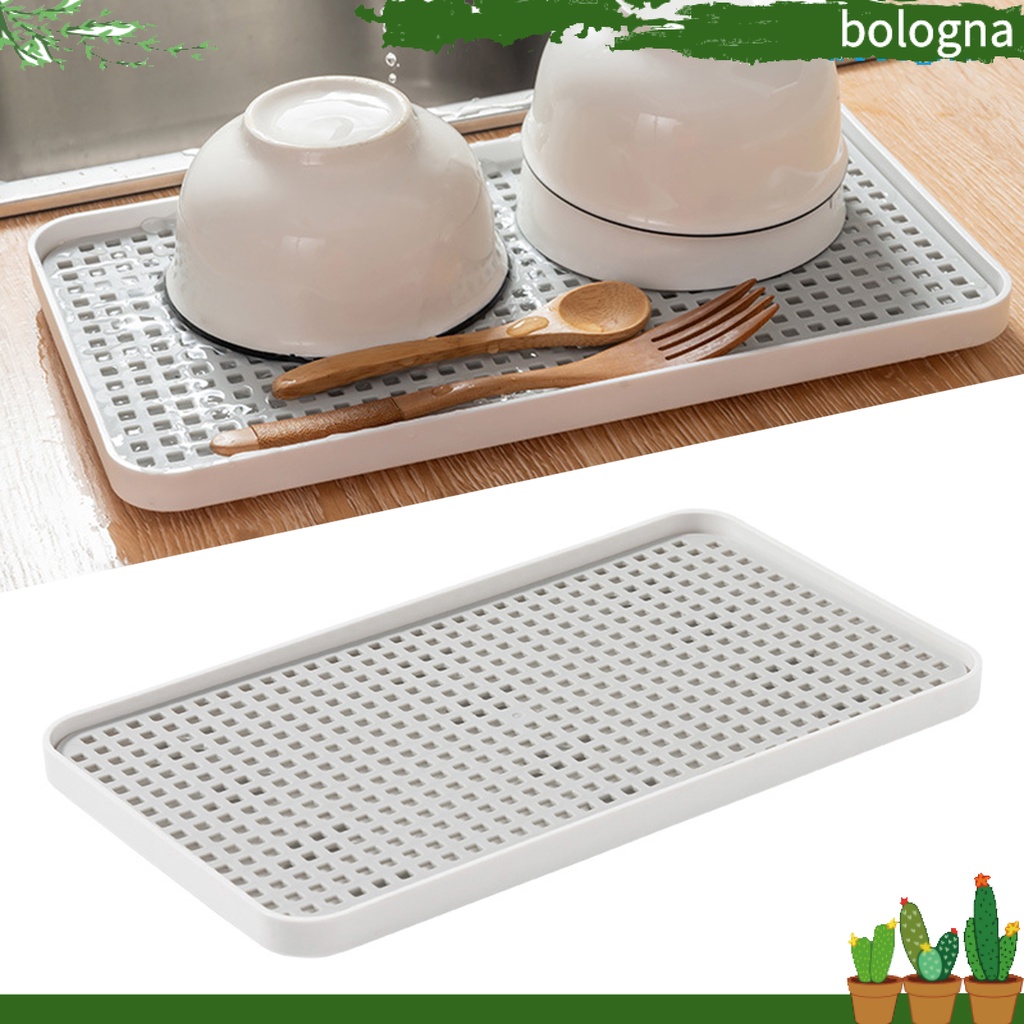 Khay úp chén đĩa hai lớp bằng nhựa gọn nhẹ tự lọc nước có thể tháo rời