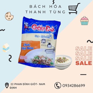 10 GÓI CHÁO GÀ GẤU ĐỎ THỊT BẰM/ GÀ