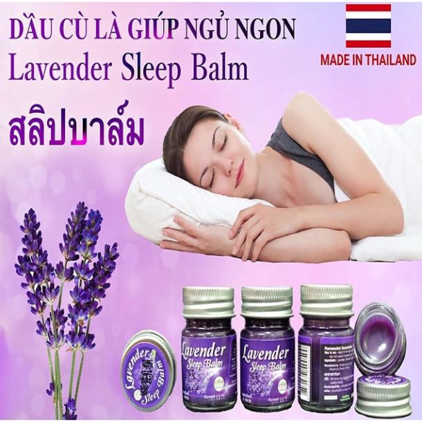 Dầu Cù Là Lavender Otop Thái Lan Giúp Ngủ Ngon 15gr