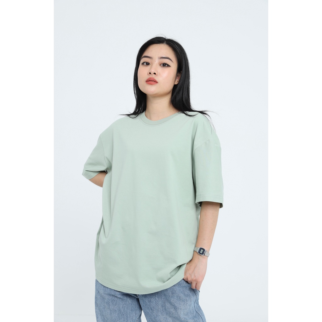 Áo thun trắng trơn tay lỡ form rộng đẹp oversize, áo phông trắng nữ tay lỡ hàn quốc cotton ATT01 Miucho basic tee