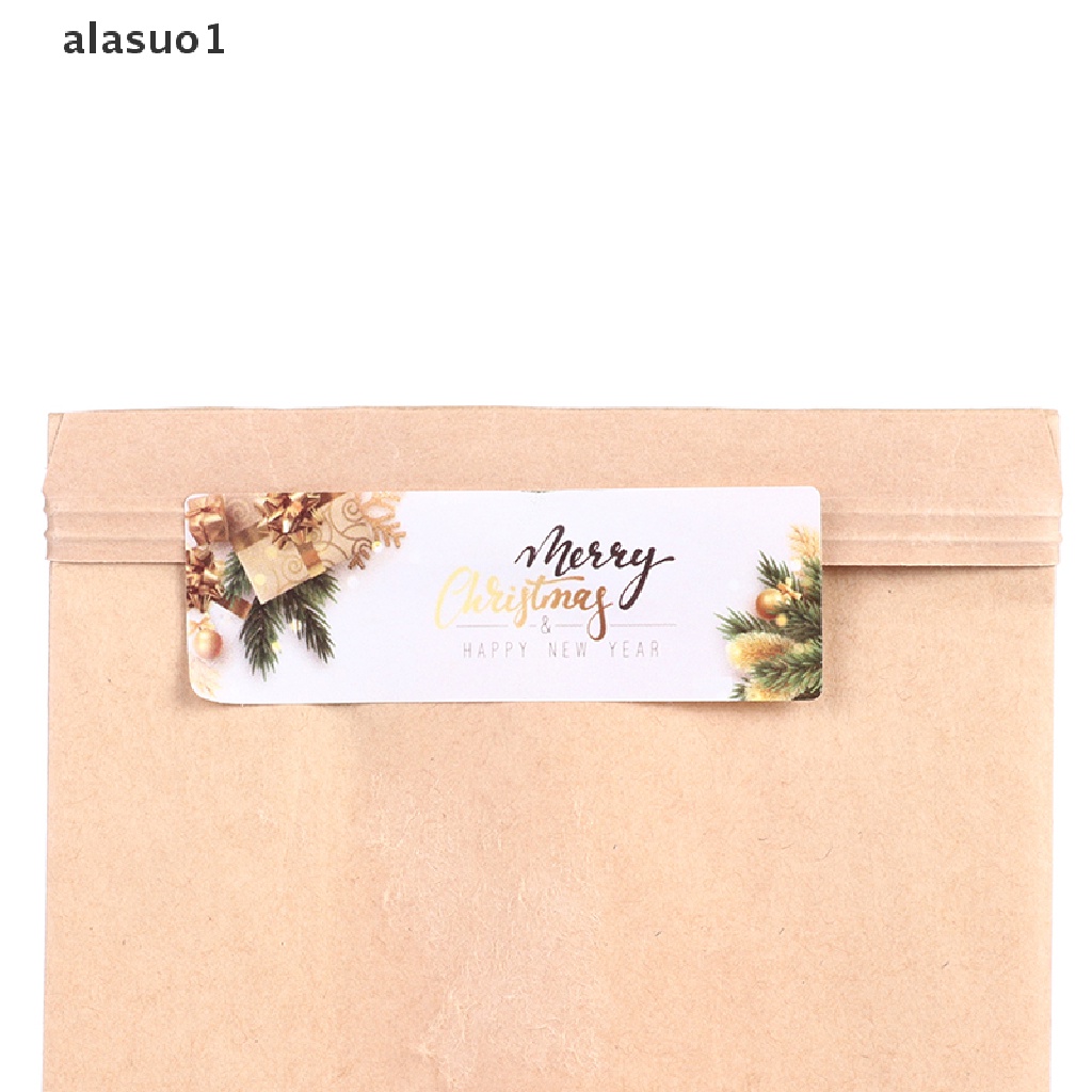 [alasuo1] Cuộn 120 Nhãn Dán Giáng Sinh Kích Thước 2.5x7.5cm [VN]