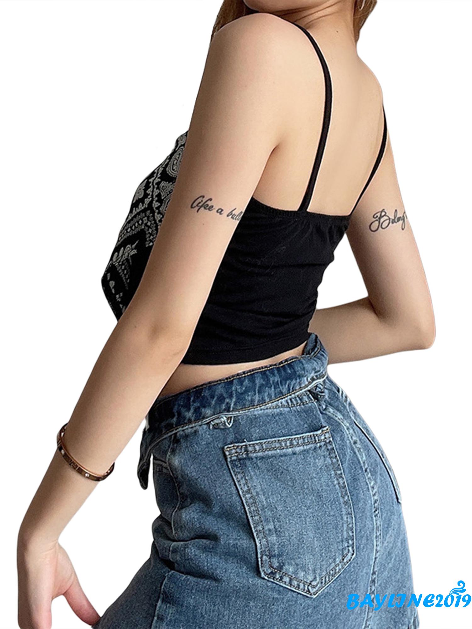 Áo Dây Nữ Cộc Tay Hở Eo Quyến Rũ | BigBuy360 - bigbuy360.vn