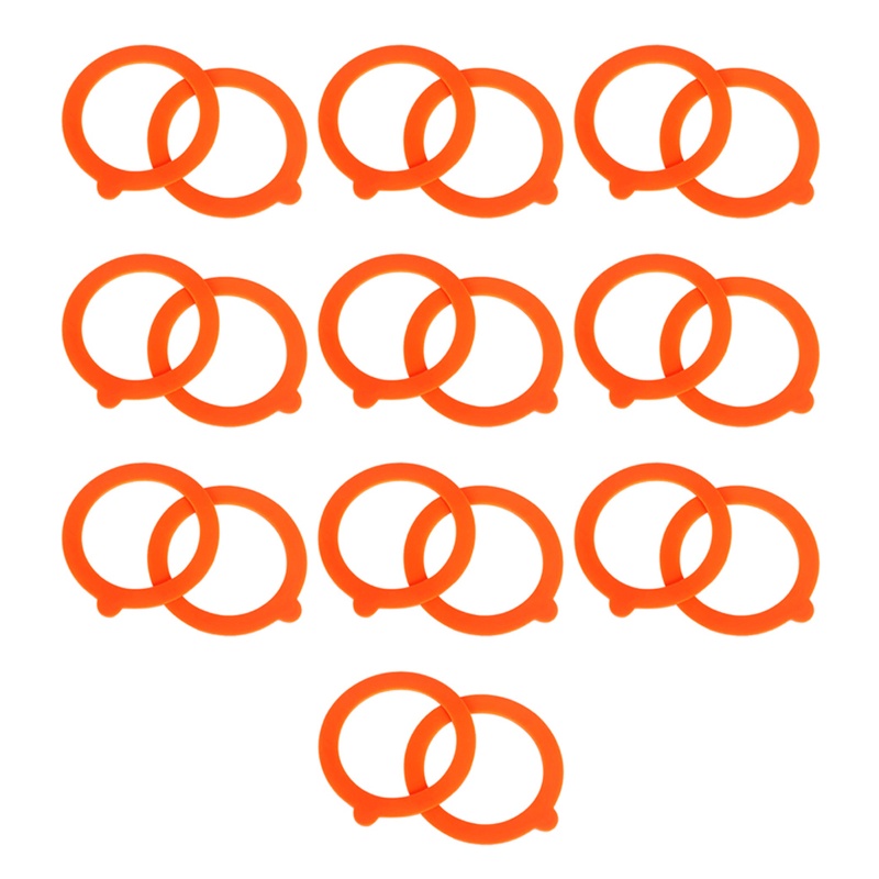 Bộ 20 Vòng Đệm Silicone Cho Hũ Đựng Gia Vị
