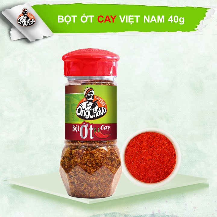 Bột Ớt Cay Ông Chà Và 40gr (Hot chilli powder)