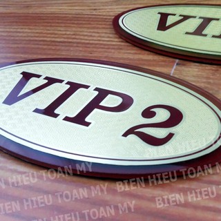 Biển số phòng VIP