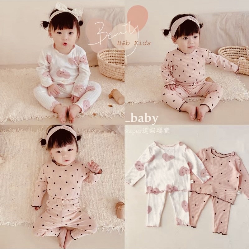 Bộ thu đông bé gái - đồ dài tay cho bé vải thun tăm mềm mướt loại 1 - quần áo trẻ em 8-22kg