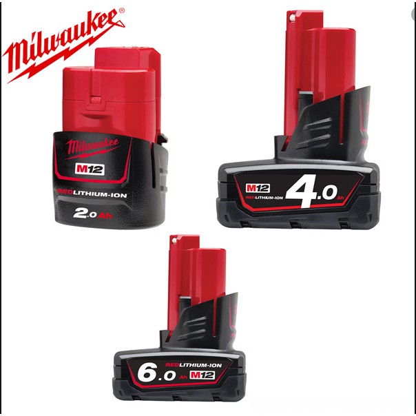 Pin MILWAUKEE 12V - M12™ Redlithium™-Ion Battery - Chính Hãng