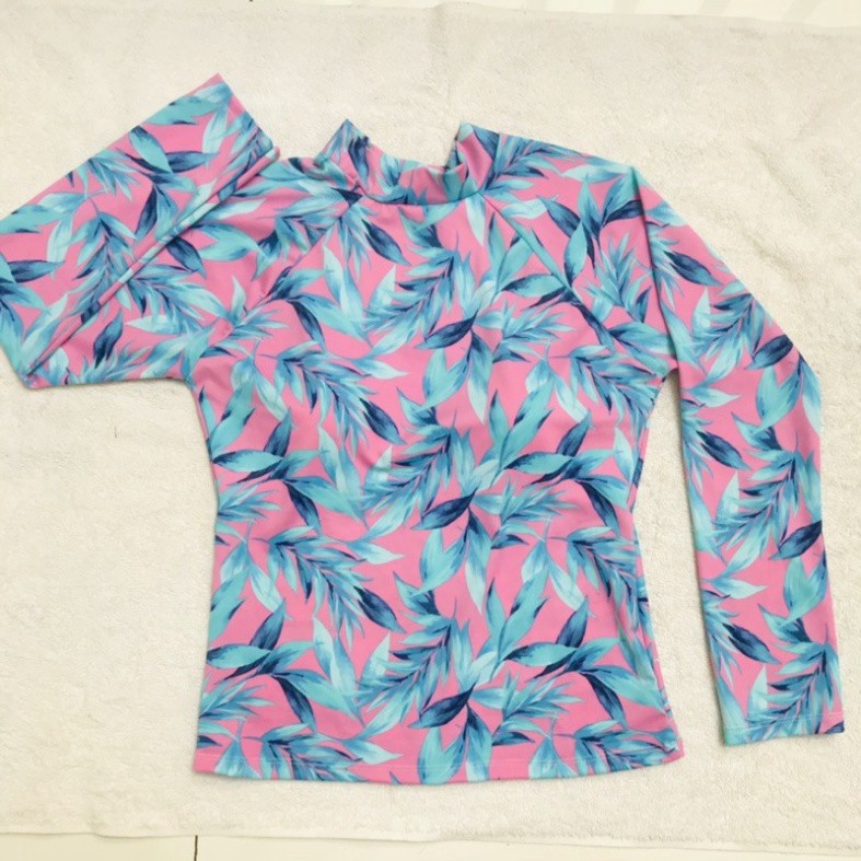 Áo bơi nữ, Áo bơi lẻ tay dài - Sẵn Mút Ngực thời trang 2021 freesize 40-60 kg | BigBuy360 - bigbuy360.vn