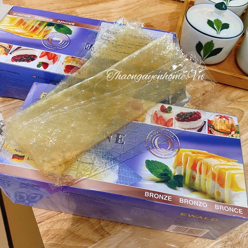 Gelatin lá của Đức