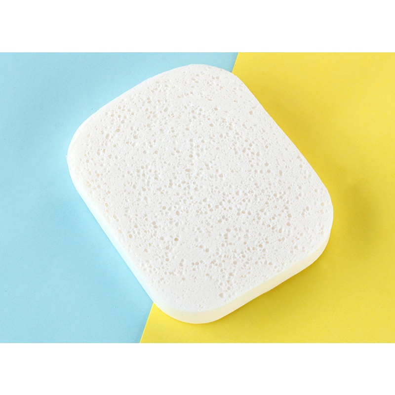 Mút Rửa Mặt Tẩy Trang Bò Sữa làm sạch sâu dễ sử dụng -  Bông mút rửa mặt mềm mịn, tiện lợi mã M6097