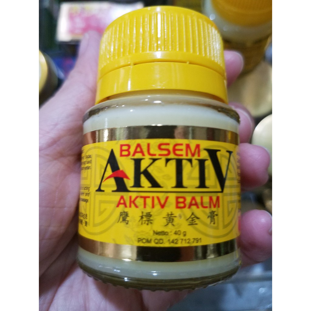 [HOT] [HOT] Dầu cù là xoa bóp Balsem Aktiv Balm 40g ♥ [MUA NGAY]