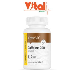 Viên Uống CAFFEINE 200 OSTROVIT - 110 Viên