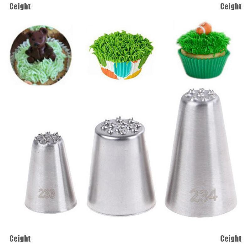 Đuôi Bắt Bông Kem Cỏ Trang Trí Bánh