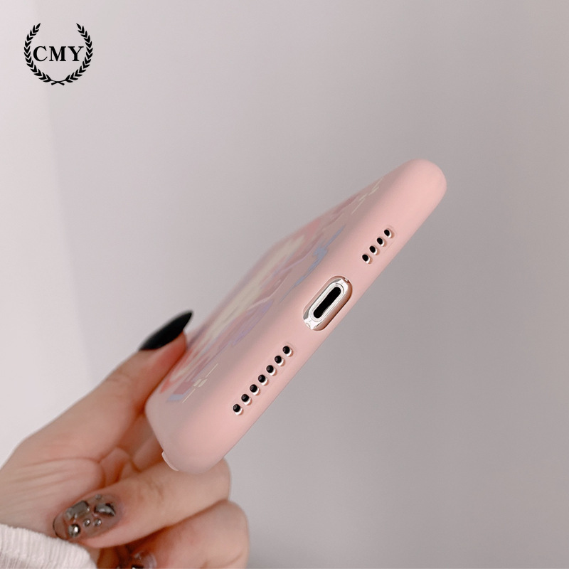 Ốp điện thoại hình thỏ đáng yêu cho iPhone 11/11Pro 11Promax X XR XS XS MAX 7 8Plus SE 12Promax 12Mini | BigBuy360 - bigbuy360.vn