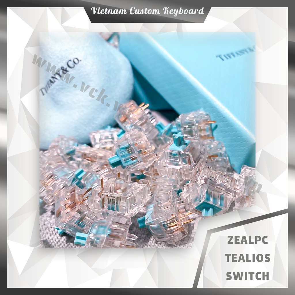 Tealios/Zealios Switch | Linear/Tactile | ZealPC V2 | Gateron | VCK