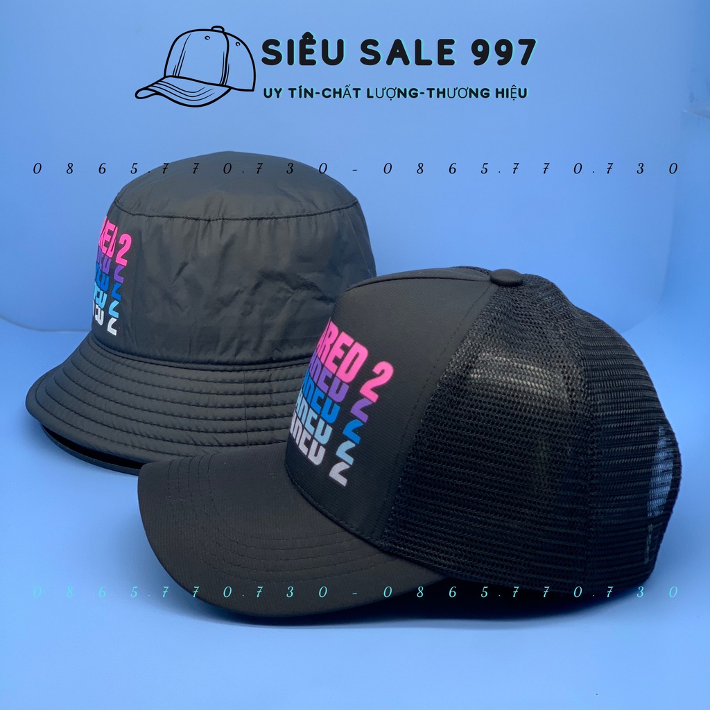 COMBO 2 CÁI NÓN KẾT + MŨ VÀNH 7 MÀU THỜI TRANG NAM NỮ HOT