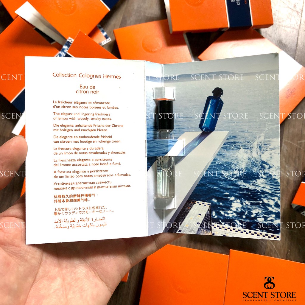 Scentstorevn - Vial chính nước hoa Hermes Eau de Citron Noir [2ml]