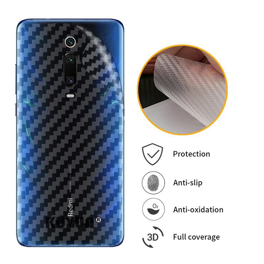 Miếng dán mặt lưng cho Redmi 9C 9 9a Note 9s 9 Pro Max 8 6 Pro Note 8t 7 5 K30 K20 Pro 8a 7a 6a Prime