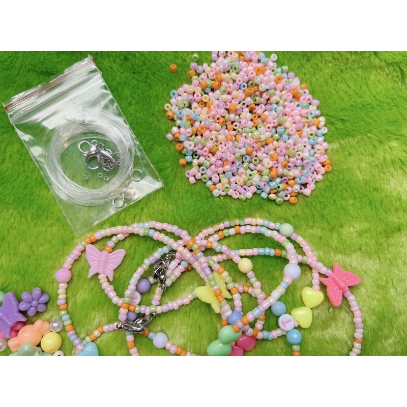 Bộ kit mini làm vòng tay/cổ/khẩu trang/nhẫn _ GREENP HOUSE