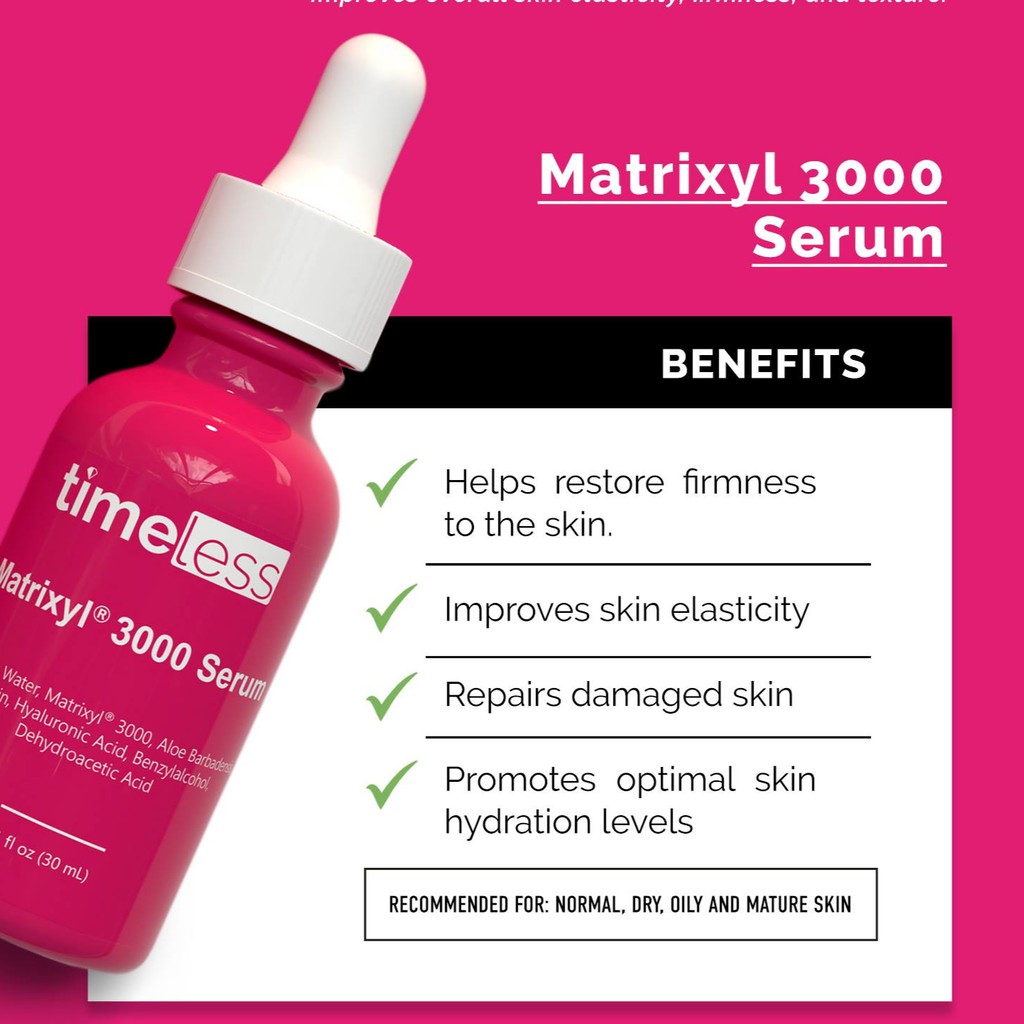 Tinh Chất Chống Lão Hóa Timeless Matrixyl Synthe’6 (30ml)