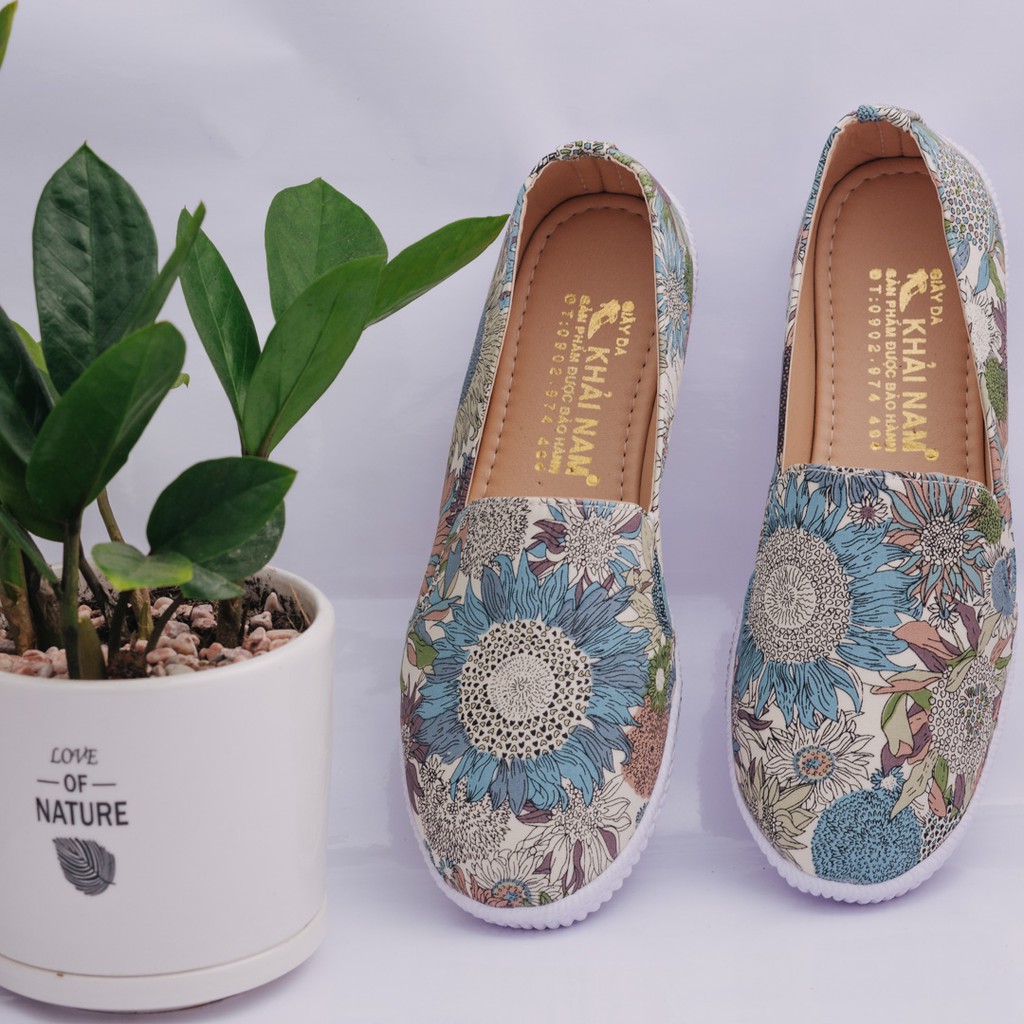 GIÀY LƯỜI NỮ HOA HƯỚNG DƯƠNG | BigBuy360 - bigbuy360.vn