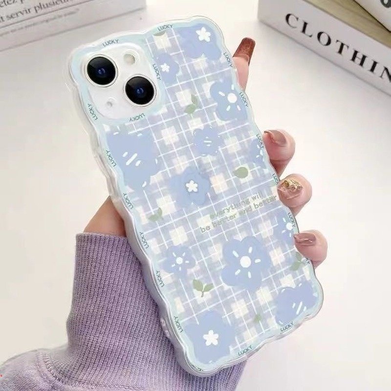 Ốp Điện Thoại Chống Sốc Họa Tiết Hoa Dễ Thương Dành Cho Iphone 11 Pro Max 12 13 Pro Max Xs Max X Xr 6 7 8 Plus