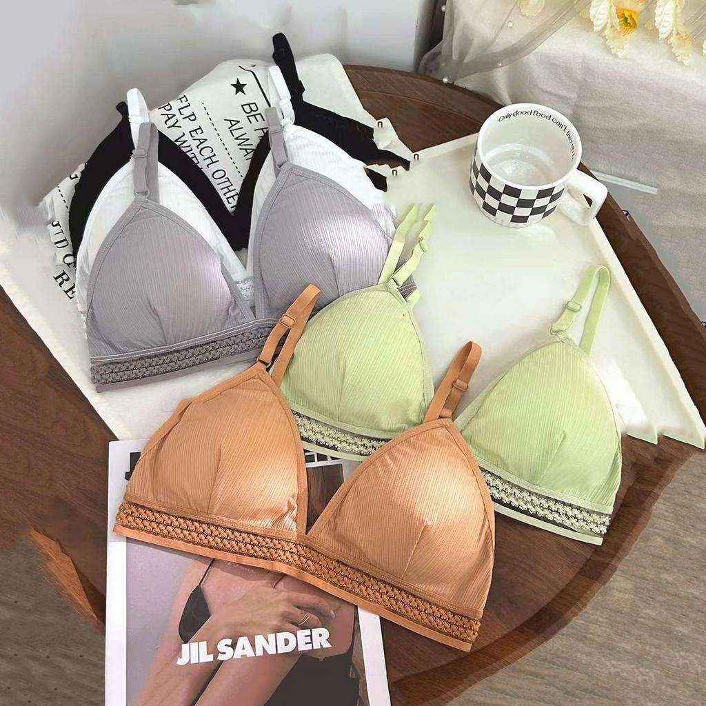 Áo bra nữ mút mỏng thoáng mát - Áo ngực không gọng viền ren VALICA B3816