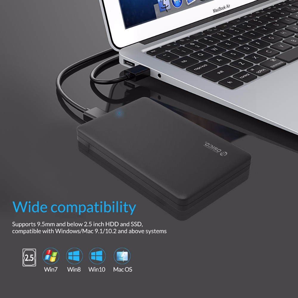 Hộp đựng ổ cứng laptop 2.5in Orico 2577U3 - Viscom phân phối