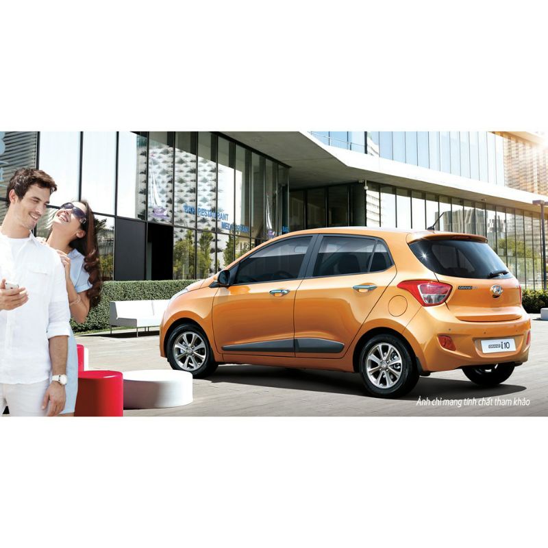 NẸP SƯỜN CÁNH CỬA HYUNDAI I10  BỘ 4 MIẾNG