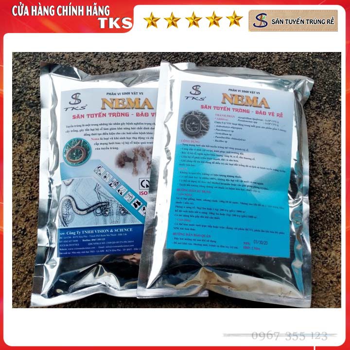 NẤM SĂN TUYẾN TRÙNG - BẢO VỆ RỄ:  TKS NEMA - GÓI 1KG