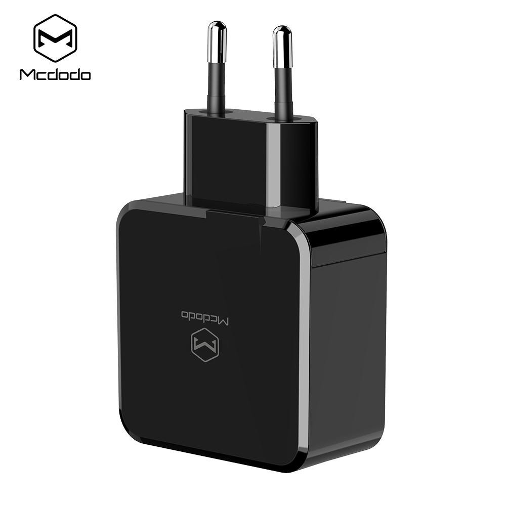 Củ Sạc Nhanh Iphone, Xiaomi, Samsung, Oppo QC3.0 + 5A, 2 Cổng Sạc USB Mcdodo Chính Hãng Bảo Hành 2 Năm