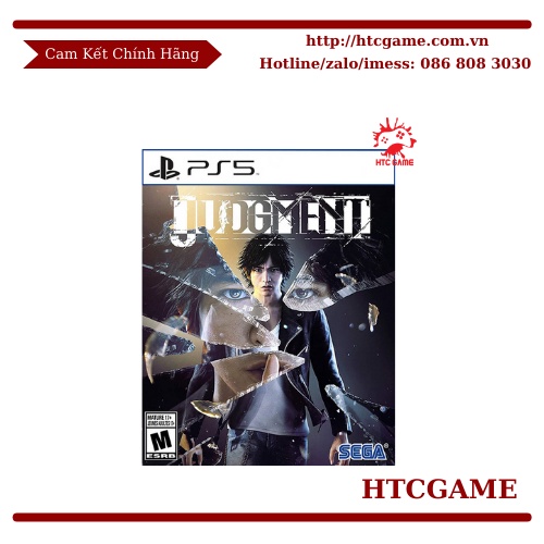 Đĩa game JUDGMENT - PS4 / PS5