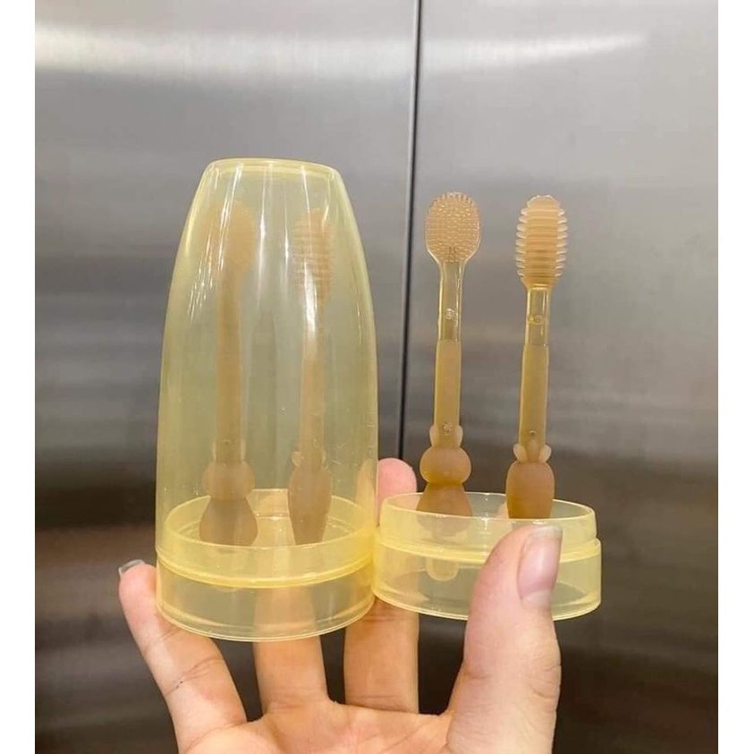 DỤNG CỤ TƯA LƯỠI - ĐÁNH RĂNG CHO BÉ