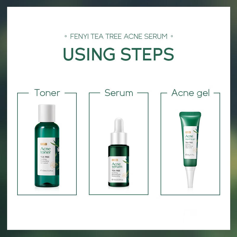 Serum tràm trà FENYI kiềm dầu chống mụn làm dịu da 17ml