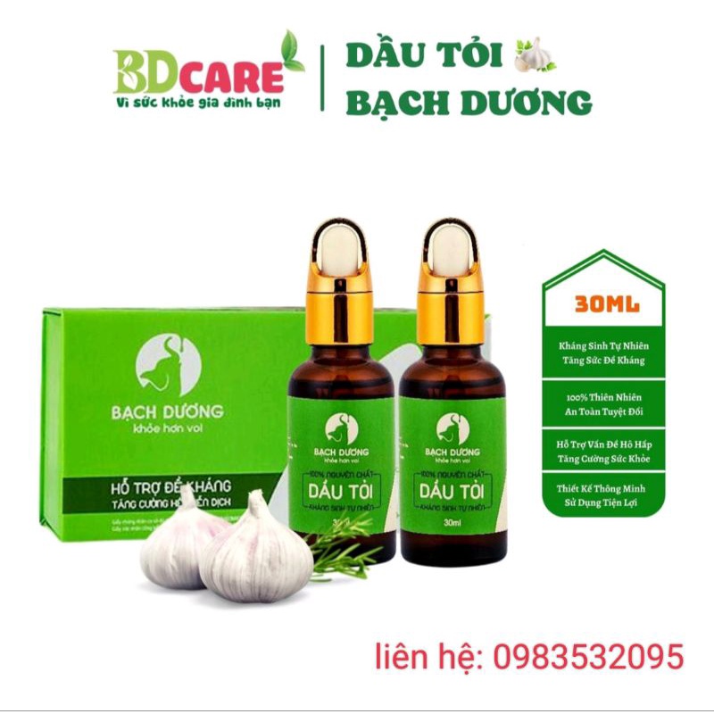 Dầu tỏi Bạch Dương