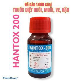 Thuốc diệt muỗi, diệt ruồi, diệt ve cho chó, thú nuôi Hantox 200, thuốc xịt muỗi, xịt ruồi trong nhà và chuồng trại