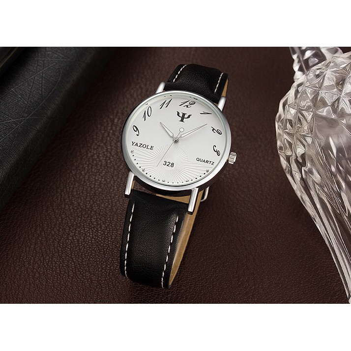 ⏰Đồng Hồ Nam YAZOLE dây da