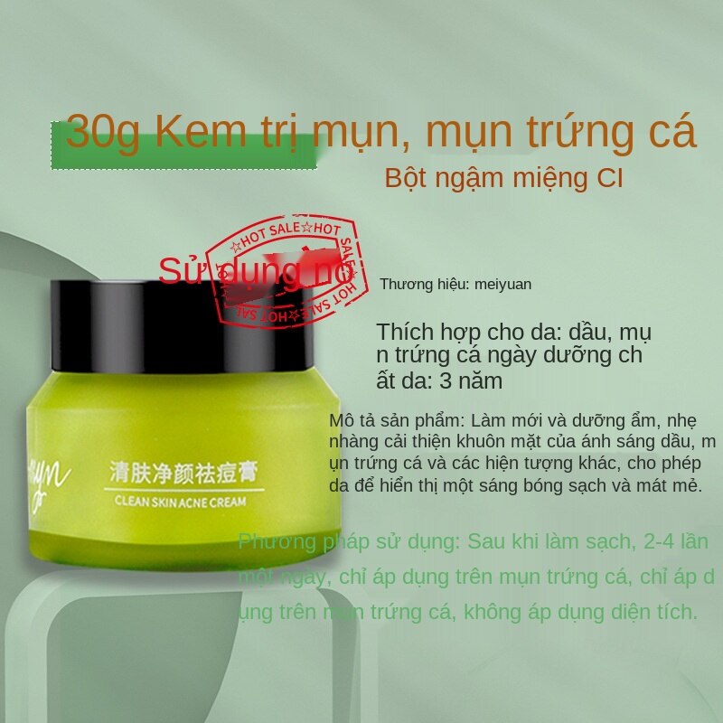 Kem Trị Mụn Tinh Chất Kem Dưỡng Da Trị Mụn Chống Mụn Trứng Cá Để Trị Mụn Mụn Pox Sản Phẩm Thảo Dược Họ Phù Hợp Với Mụn Trứng Cá