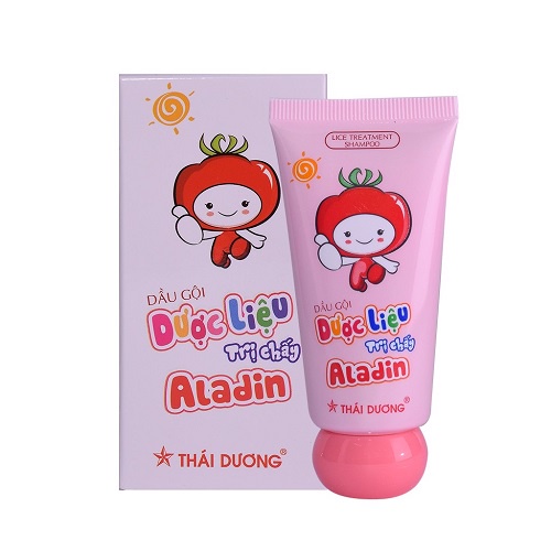 Dầu gội dược liệu ngăn ngừa chấy Aladin 50g - Sao Thái Dương