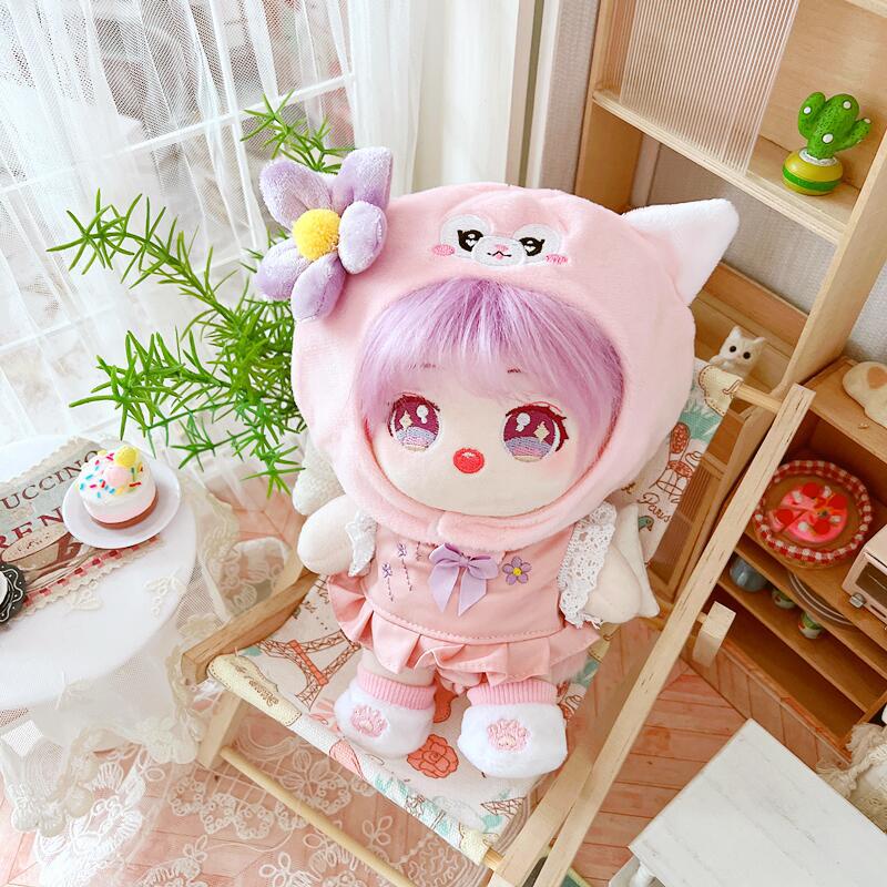 Búp Bê Kuromi LinaBell Nhồi Bông Thay Thế 20CM AKB48 Aespa Sana
