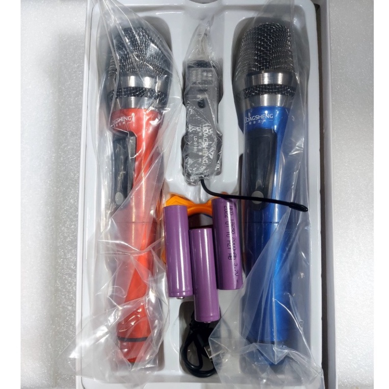 Micro Không Dây Đa Năng Temeisheng LD-919B  UHF Kim Loại Cao Cấp Dùng Cho Loa Kéo, Ampli, Mic Hút Hát Cực Nhẹ