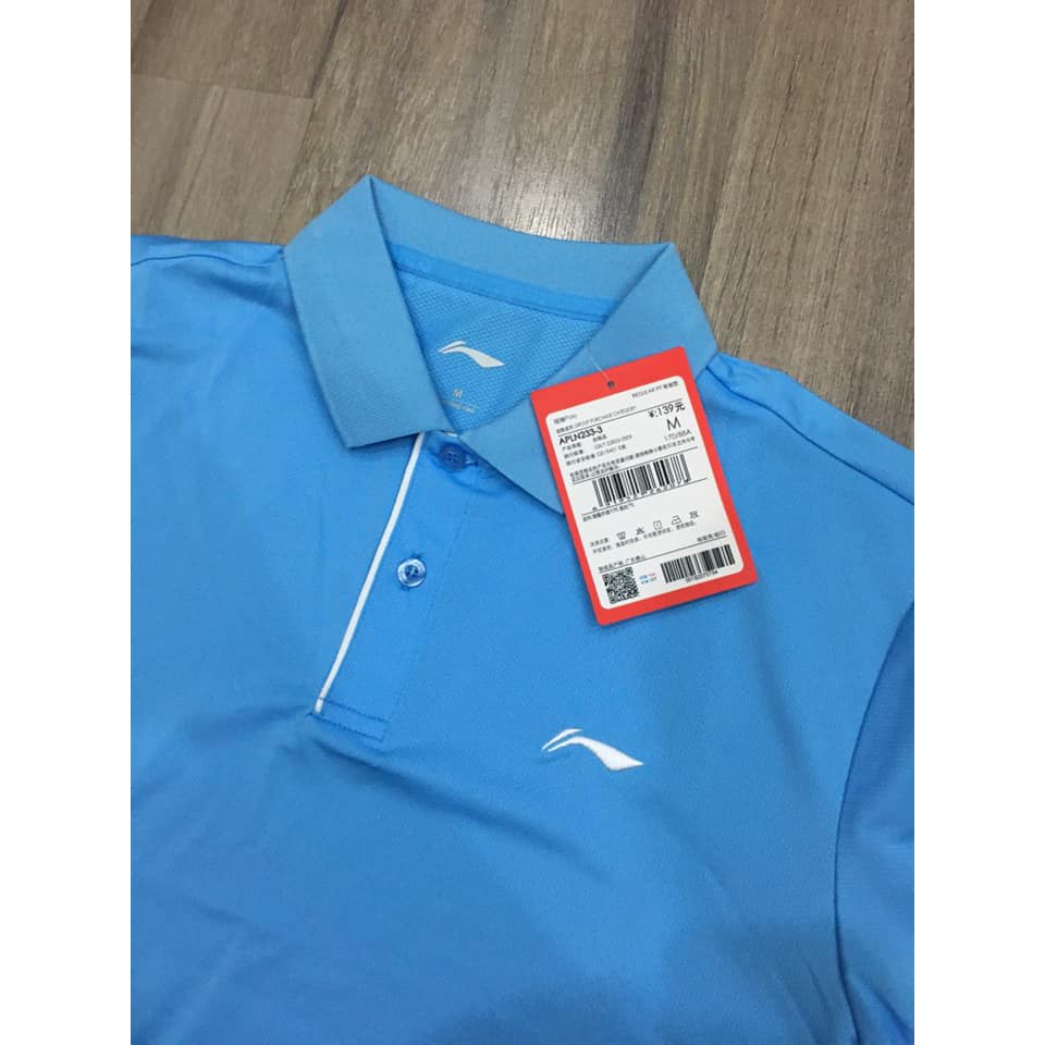 (Xả 249k) Áo Lining nam xanh nhạt mã rhA | BigBuy360 - bigbuy360.vn