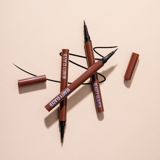 Kẻ mắt lâu trôi không thấm nước màu đen BEAUTY GLAZED với thiết kế độc đáo
