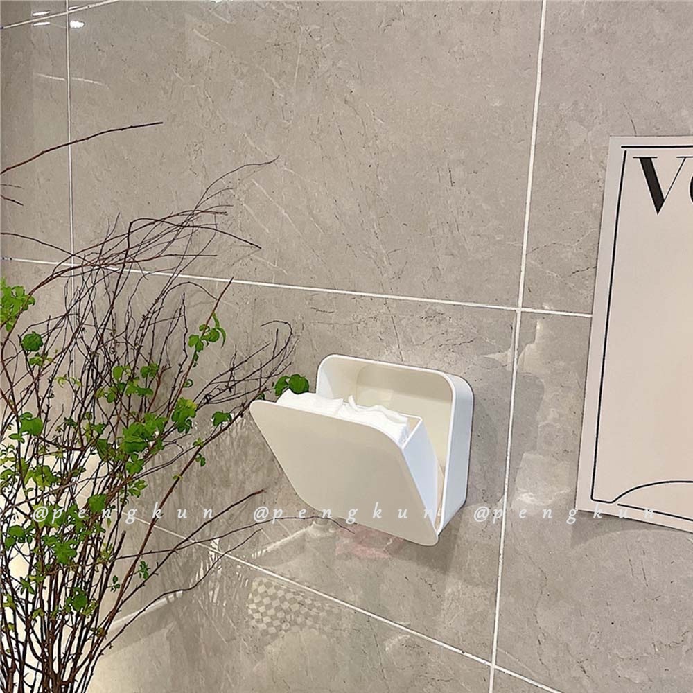 Hộp Đựng Tăm Bông cotton Nắp Lật Chống Bụi Thiết Kế Đơn Giản Đa Năng